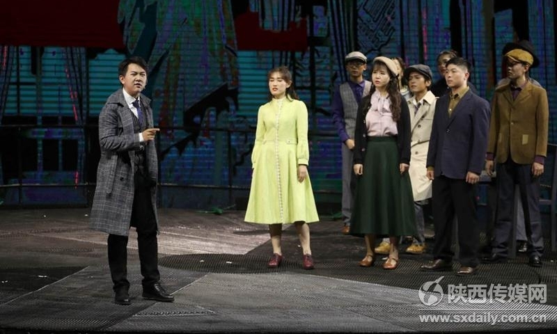 话剧《寻找师昌绪》西安首演“戏中戏”手法演绎大国工匠精神