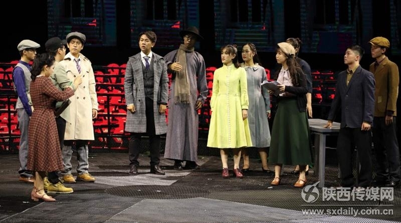 话剧《寻找师昌绪》西安首演“戏中戏”手法演绎大国工匠精神