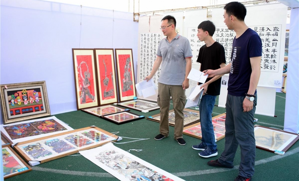达州市第九届中小学生艺术节艺术工作坊、艺术作品展评
