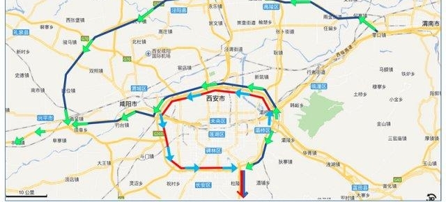 京昆高速西汉段 5 月 25 日起实施货车分流