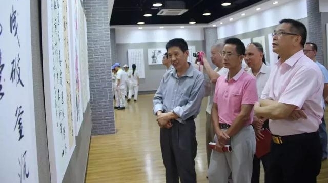 张槎又一文化盛宴!张槎职工获奖书法作品展出!