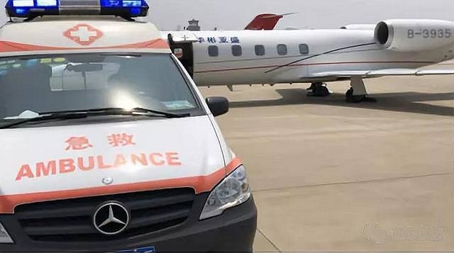 华彬亚盛通航顺利完成西安—北京航空医疗转运飞行任务