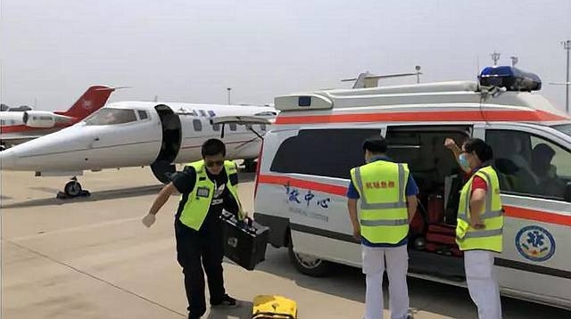 华彬亚盛通航顺利完成西安—北京航空医疗转运飞行任务