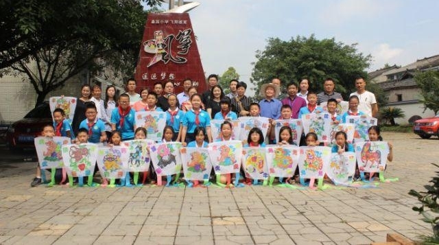 桑园镇风筝文化交流活动
