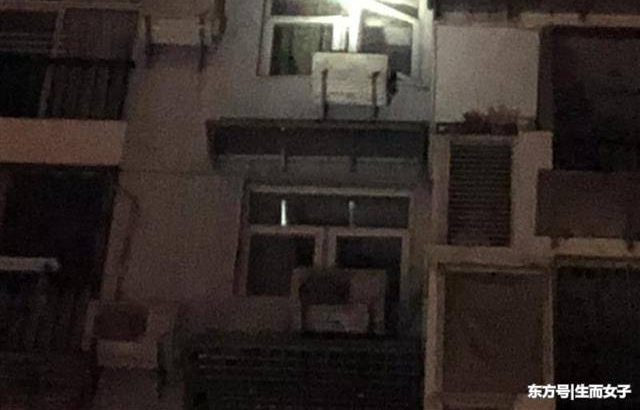 心真大!家长外出,女童夜晚爬到8楼外墙空调外机上!