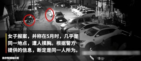 女子深夜在同一地方两次遭陌生男子不轨,男子“我跟视频上学的”