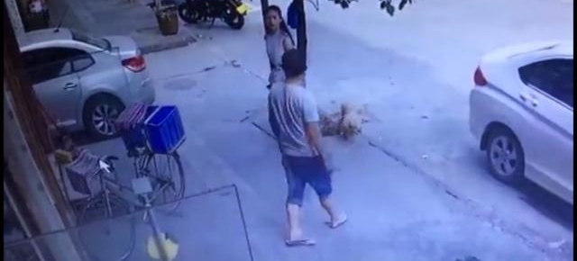 嚣张!少女街头被陌生人调戏,斥责后又遭掌掴