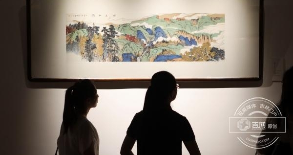“与古为新 乾坤印象——高向阳、卜昭禹、张大光、张建华中国画作品展”在省图书馆展出