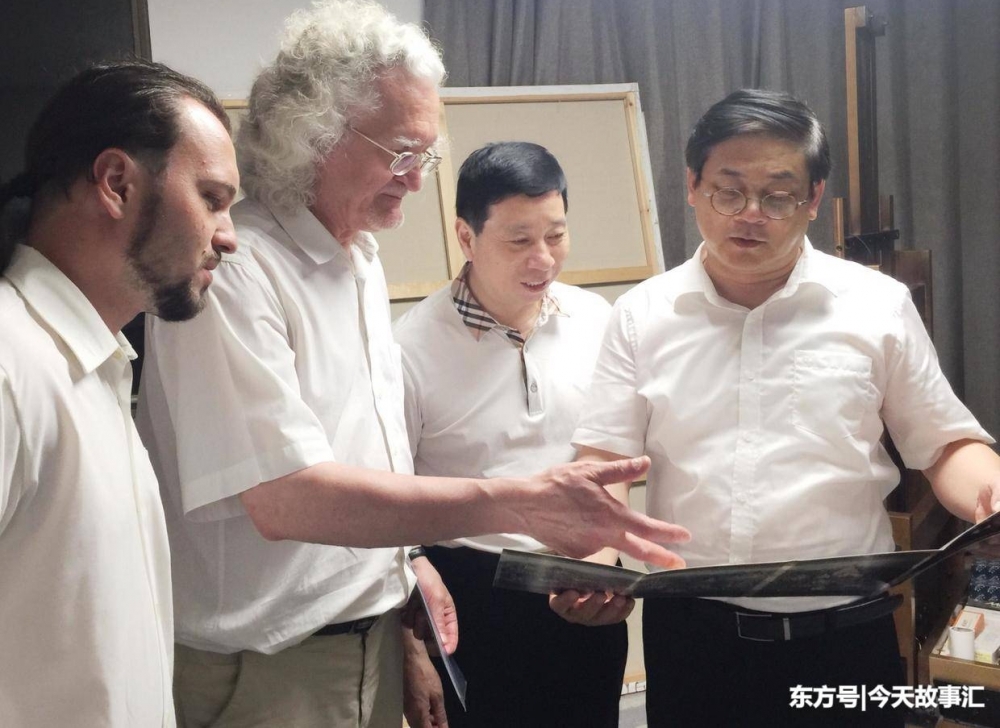 白俄罗斯国家文联领导在中国进行文化艺术交流