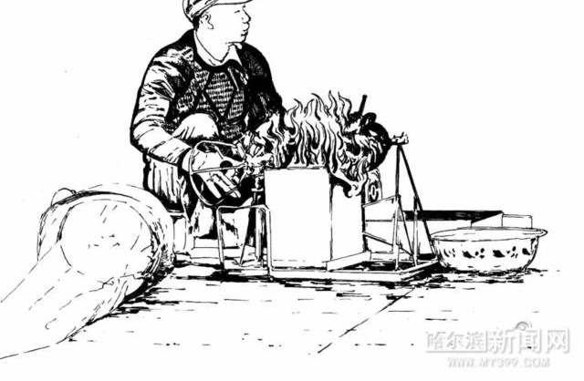 磨刀匠、剃头匠、崩爆米花师傅……那些消失在(哈尔滨)街角的身影丨有人为他们画像了
