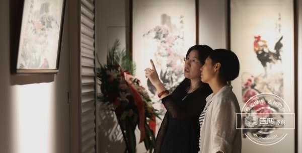 “与古为新 乾坤印象——高向阳、卜昭禹、张大光、张建华中国画作品展”在省图书馆展出
