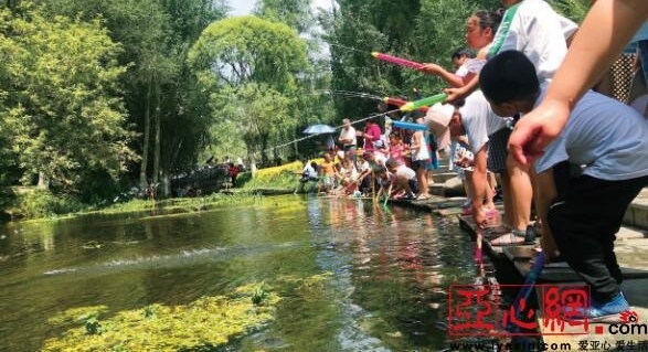 高温炙烤热难耐 乌鲁木齐市民公园寻清凉