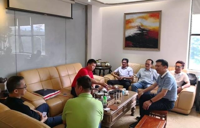 业界丨深圳音响行业协会莅临音联邦电气参观指导