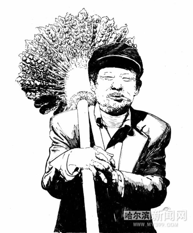 磨刀匠、剃头匠、崩爆米花师傅……那些消失在(哈尔滨)街角的身影丨有人为他们画像了