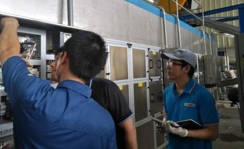 案例参观| 晟启污泥干化项目通过韩方多项测评