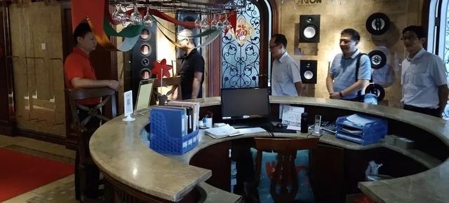 业界丨深圳音响行业协会莅临音联邦电气参观指导