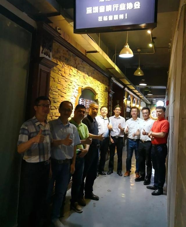 业界丨深圳音响行业协会莅临音联邦电气参观指导