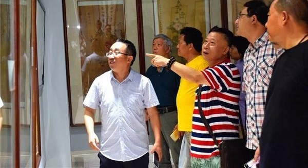 中国著名画家一行参观衡水中国书画博物馆丨谈书画收藏
