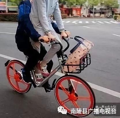 南陵共享单车的车篮惹了谁?请这些人不要再“秀”了