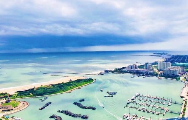 开启“蓝天白云”模式!台风过后的日照美成这样…