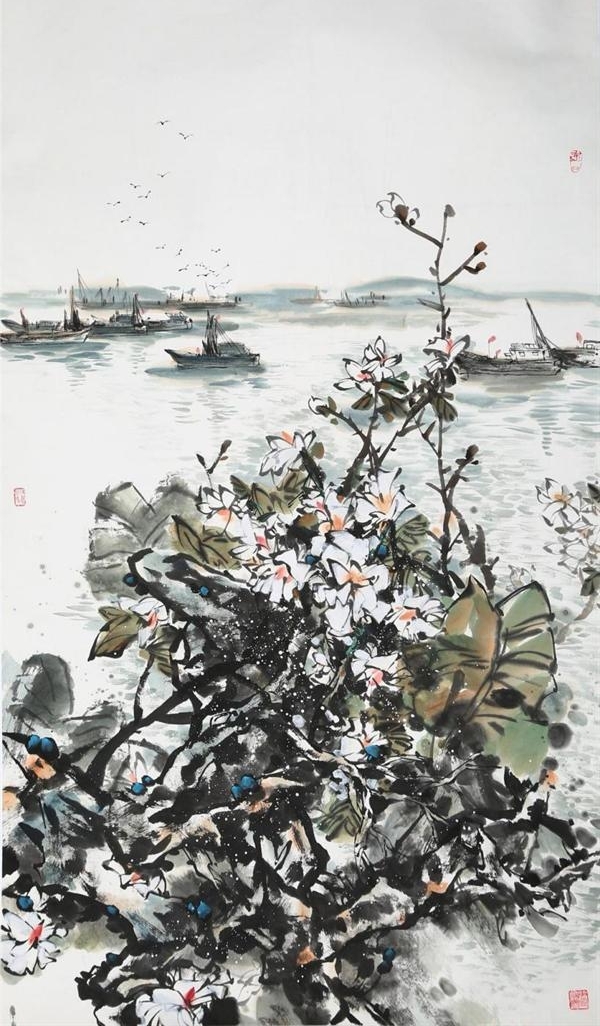 中国著名画家一行参观衡水中国书画博物馆丨谈书画收藏