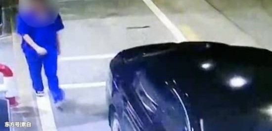 司机加完油火速发车锛偱艿ワ紓 加油站员工追都追不上