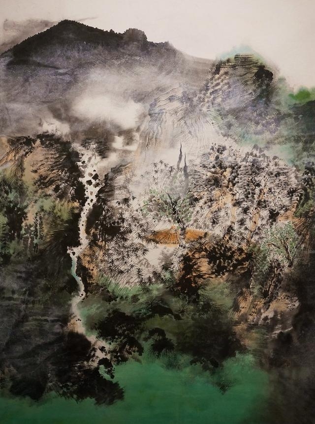 美术盛事十三届美展在即赶紧先看看十二届美展入展作品(山水)