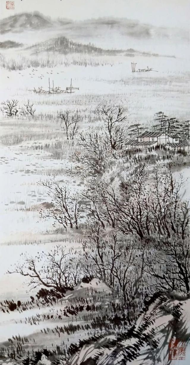 《书画南北方》梁溪名家美术作品展作品选