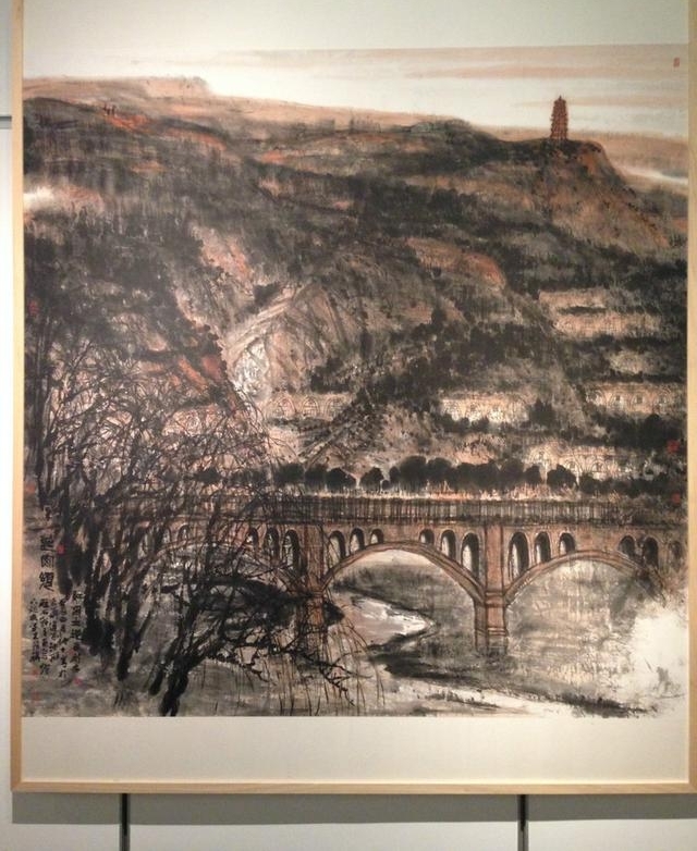 美术盛事十三届美展在即赶紧先看看十二届美展入展作品(山水)