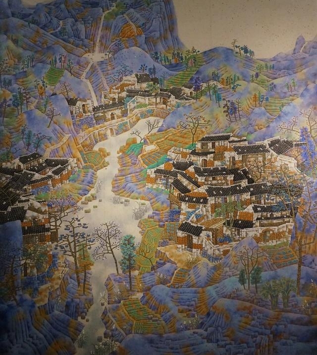 美术盛事十三届美展在即赶紧先看看十二届美展入展作品(山水)