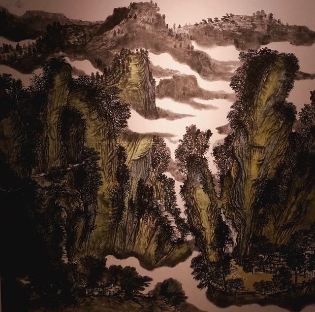美术盛事十三届美展在即赶紧先看看十二届美展入展作品(山水)