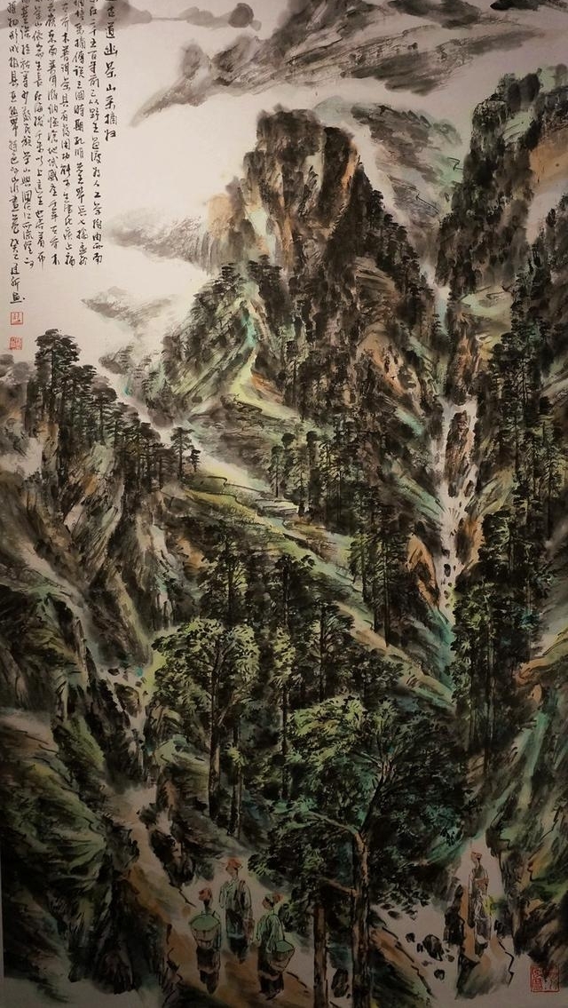 美术盛事十三届美展在即赶紧先看看十二届美展入展作品(山水)