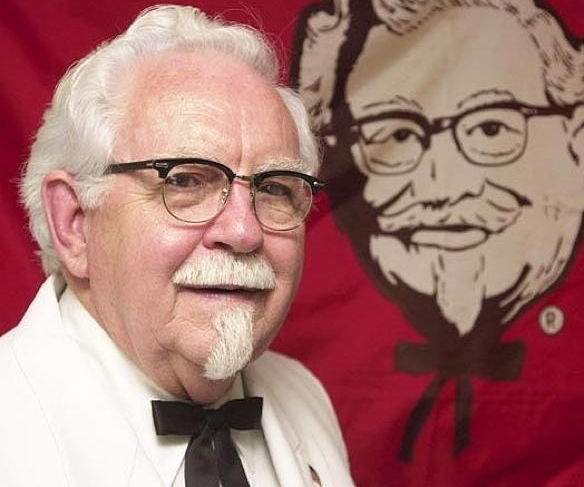 一代网红!用真人头像做logo的餐饮品牌,你能想起几个?