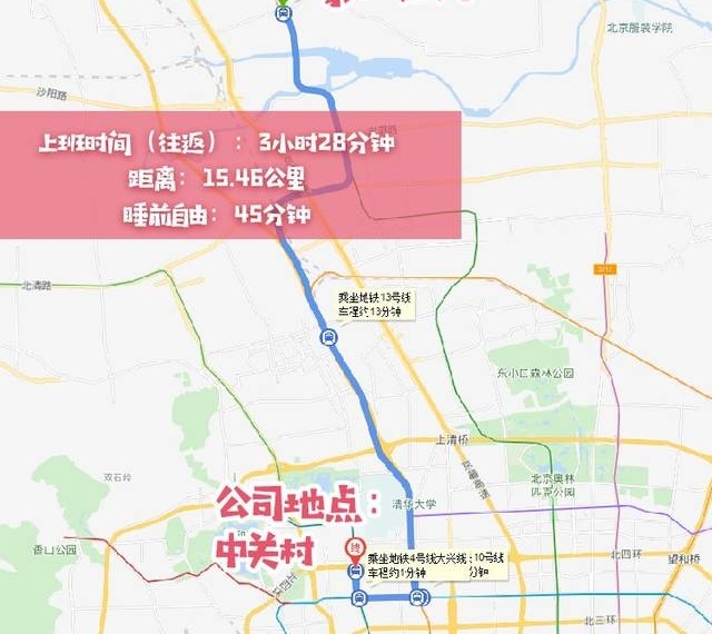 �廷������������ݣ�ƽ��13.2�����ͨ��·�̣�ƽ��1Сʱ��˯ǰ����