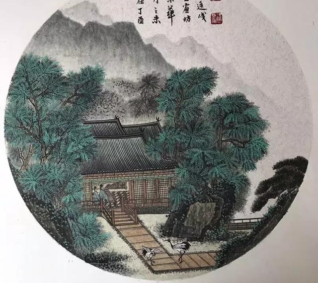 万山红遍,层林尽染|国画名家孙通成用画诠释秋,展现红色之美