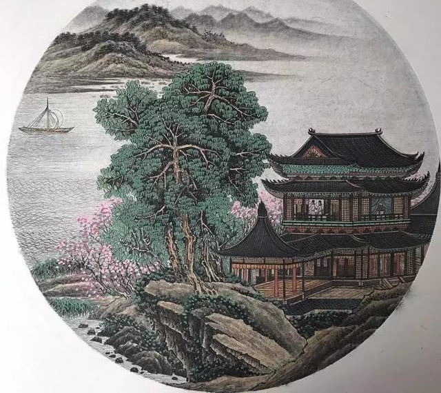 万山红遍,层林尽染|国画名家孙通成用画诠释秋,展现红色之美