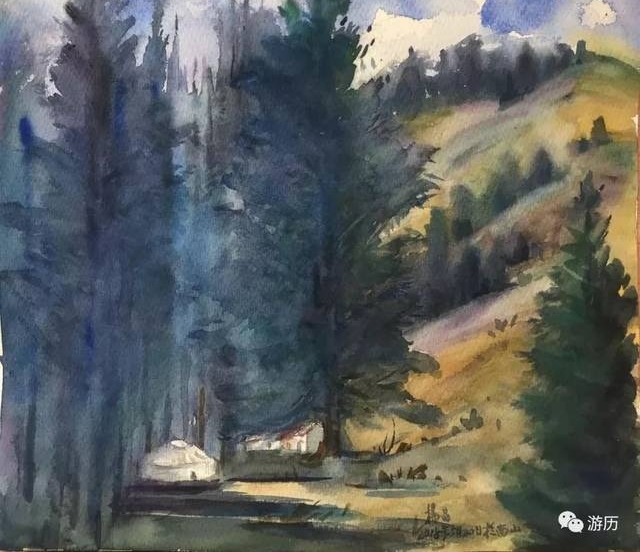 边走边看 | 旅途中的美展