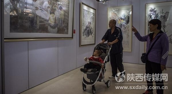 上海人下班了干什么?走去看“长安画派”!