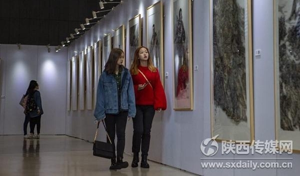 上海人下班了干什么?走去看“长安画派”!