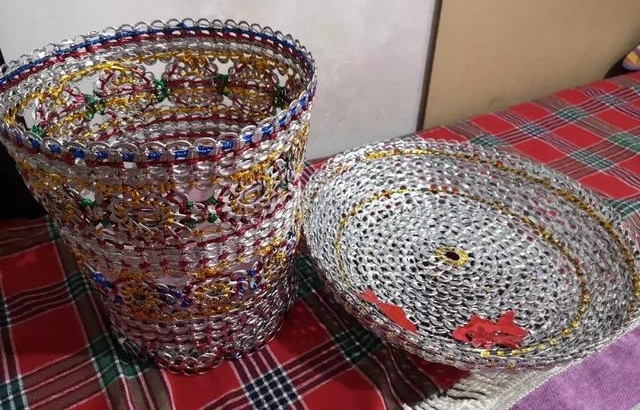 佩服!从垃圾站“剪”到宝,5万个易拉罐经他手个个成了艺术品
