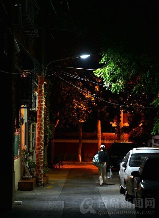 【国庆七天乐】黄县路夜色8点半 这是一条有味道的老街