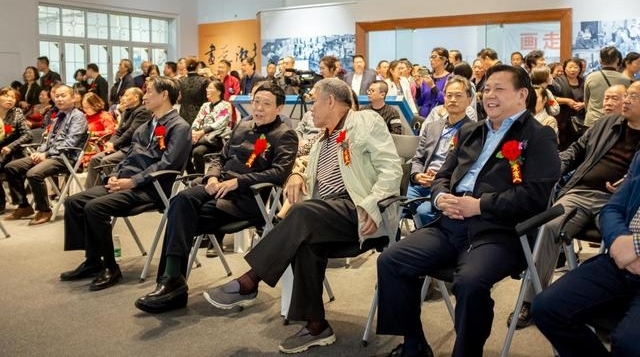 新湖南《画走湘域》开展,22位艺术家展出160余幅作品