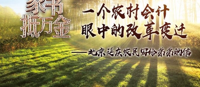 一个农村会计眼中的改革变迁 ——北京延庆农民写给弟弟的信