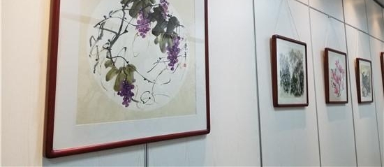 著名国画家、墨玉兰画法创始人胡乐平画展在海口开展 展出60余件精品
