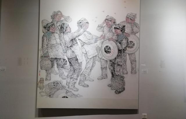 新湖南《画走湘域》开展,22位艺术家展出160余幅作品