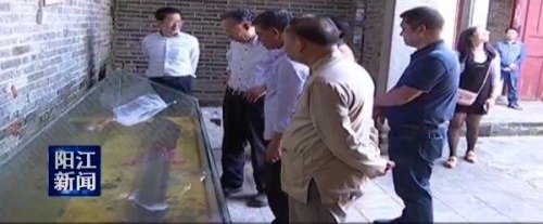 白庚胜考察阳春古村落