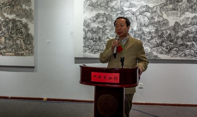 新湖南《画走湘域》开展,22位艺术家展出160余幅作品