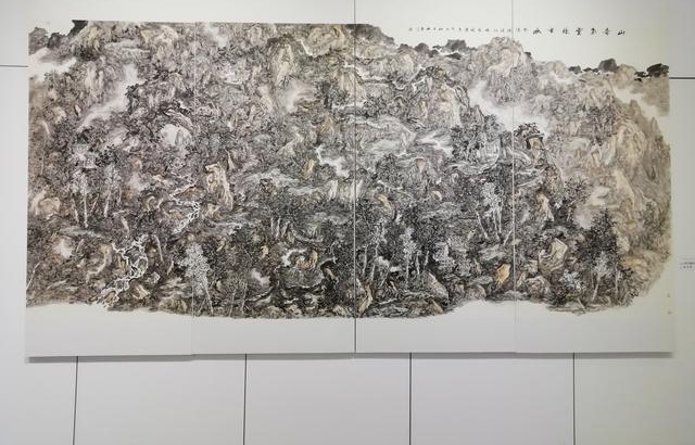 新湖南《画走湘域》开展,22位艺术家展出160余幅作品