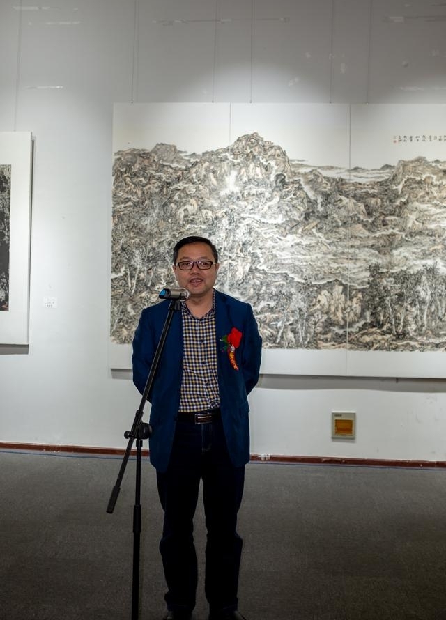 新湖南《画走湘域》开展,22位艺术家展出160余幅作品