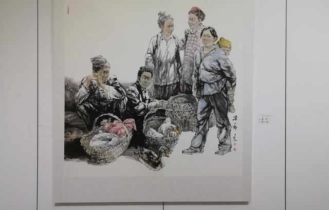 新湖南《画走湘域》开展,22位艺术家展出160余幅作品